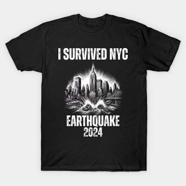 I-Survived-The-NYC-Earthquake T-Shirt by Alexa